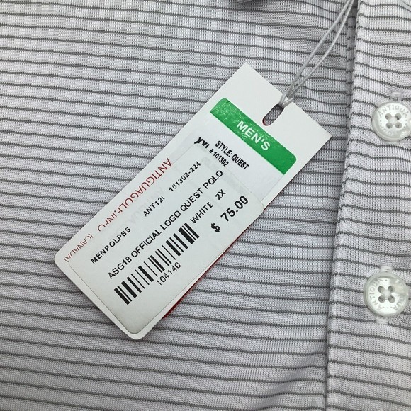 Antigua Mens 2018 Washington DC All Star Game Baseball Polo Size XXL‎ NWT - Picture 7 of 9